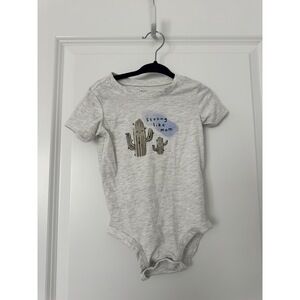 Carter's Strong like Mom Onesie Size 18mo